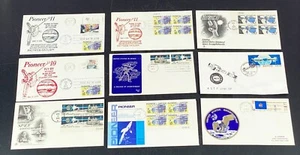 9 Pioneer Venus/Mercury Apollo More 1971-1976 FIrst day issue Envelopes Read - Picture 1 of 10