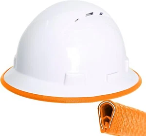 Full Brim Hard Hat Guard Accessories Strengthen Medium Orange - Picture 1 of 3