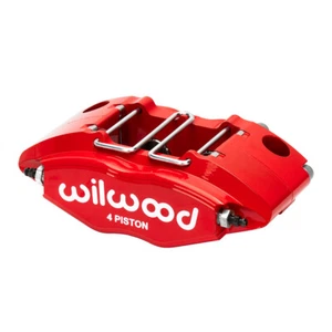 Wilwood 120-8727 Powerlite Universal Radial Mount Caliper 4 Pistones Rojo - Imagen 1 de 2