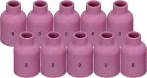 TIG Alumina Nozzle Jumbo 57N74 8# 1/2" 12.5mm for WP 9 17 18 20 25 26 Torch 10pk - Picture 1 of 4