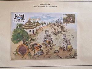 BOTSWANA COIN COVER - Picture 1 of 1