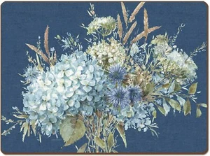 Cala Home Bohemian Blue von Lisa Audit Hartfaserplatte Tischset Box 4er Set - Bild 1 von 8