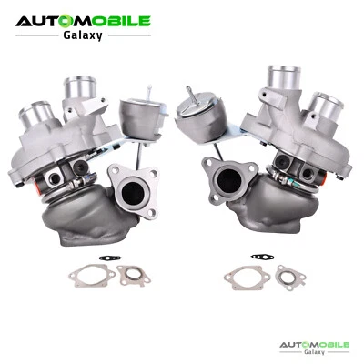 Pair Left+Right Turbo Charger for Ford Transit 150 250 350 2015-2016 3.5L Foto 1 de 4