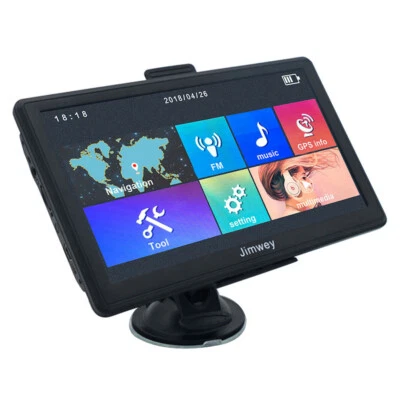 Jimwey 8GB GPS Navigation for Car/Truck: 256MB, Capacitive Touch Screen