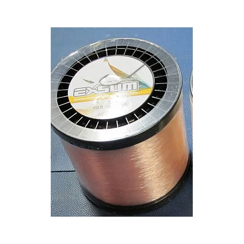 EXSUM 尼龙单丝钓鱼线商用强力 80 磅 1 磅 - 粉红色 — 第 1/1 张图片