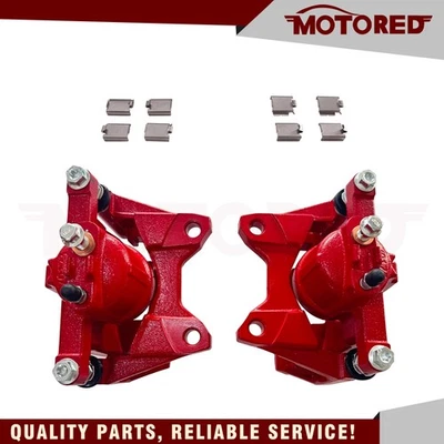 For 08-17 Dodge Nitro Jeep Liberty Wrangler Rear Disc Brake Calipers w/Bracket - Изображение 1 из 4
