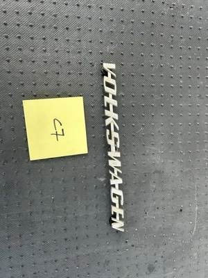 Volkswagen VW Beetle Bug Ghia 1968-1977 tapa motor emblema escritura OEM, Foto 1 de 4