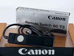 🌸[Unused] Canon Remote Switch 60 T3 for for EOS-1 1N HS RS EOS-5 From Japan - Picture 1 of 8
