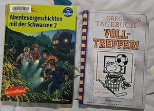 2 Kinderkapitelbücher in Deutsch Voll-Treffer! Abenteuergeschichten - Bild 1 von 8