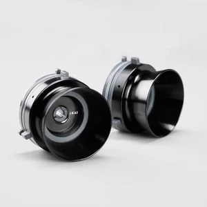 1 par de adaptadores de buje Pro 1/4"" AKAI negro para grabadoras de cinta de carrete a carrete - Imagen 1 de 7