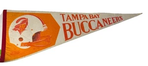 Banderín de fútbol americano NFL Tampa Bay Buccaneers de colección bandera tamaño 30" x 12" - Imagen 1 de 2