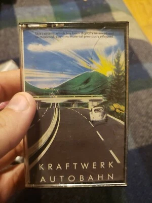 KRAFTWERK AUTOBAHN Cassette Tape 1985 80s Electronic Synth Rock WB 25326-4 Rare  - Image 1 of 4