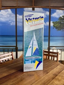 Rare/Vintage Thunder Tiger VICTORIA NO. 5556 Radio Control Sailing Yacht Kit - Picture 1 of 9