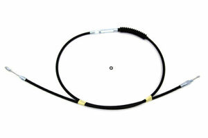 79" Black Vinyl Clutch Cable for Harley Davidson by V-Twin