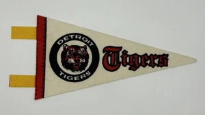 Detroit Tigers MLB Mini Pennant 9in x 4in Felt Banner Flag Baseball Old Logo - Picture 1 of 3