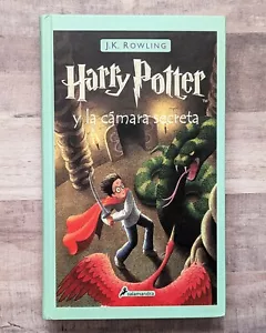 Harry Potter and the Chamber of Secrets Spanish Salamandra Hardcover Book - Foto 1 di 12