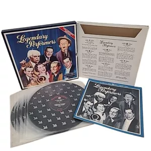 Legendary Performers 7xLP Vinyl Box Set 1986 Collector's Edition EXCELLENT - Picture 1 of 5
