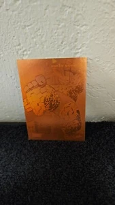 1992 IMPEL MARVEL THE THING BRONZE HOLOGRAM #H-2 SEE SCANS FOR GRADE - Picture 1 of 2