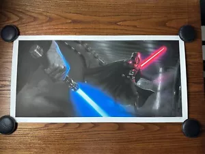 Hernan Carracedo Star Wars We Meet Again Luke vs Vader Limited Art Print Mondo - Bild 1 von 7