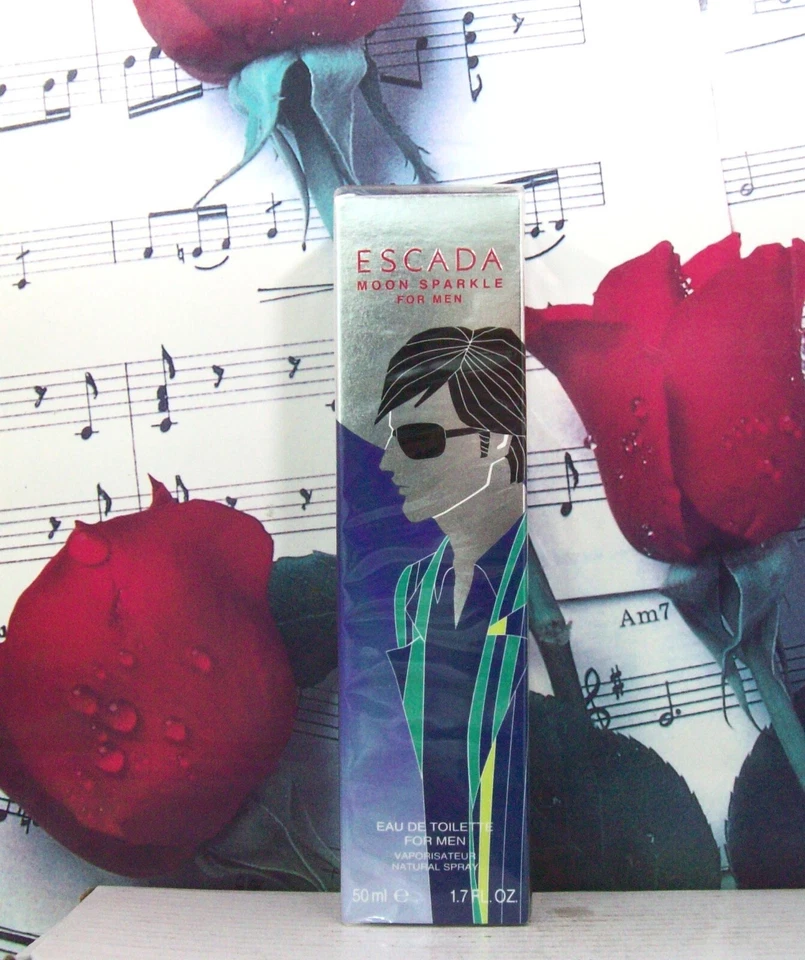 Escada Moon Sparkle 男士淡香水喷雾 1.7 FL OZ. 密封盒。 — 第 1/1 张图片