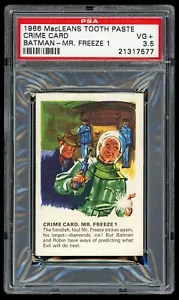 1966 NPPI Batman MacLeans Zahnpasta Mr. Freeze 1 PSA 3,5 - Bild 1 von 2