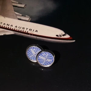 2x PIN AURICOLARE PAN AM LOTTO CREOLO LOTTO PILOTA ASSISTENTE DI VOLO STEWARDESS AIRLINER - Foto 1 di 5