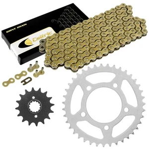 Celox Drive Chain & Sprockets Kit for Suzuki GS500E GS500F GS500H 1994-2010 Gold - Picture 1 of 8