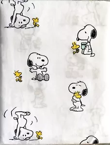 SNOOPY WOODSTOCK QUEEN BLATT SET WEISS UMARMUNG KAFFEE ZEIT FRÜHLING SOMMER - Bild 1 von 1