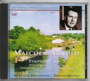 MALCOLM ARNOLD Symphony No5 etc  BOSTOCK  Classico CD  NM - Picture 1 of 2