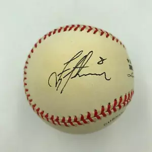 Troy Aikman 1990's Rookie Signed Official National League Baseball PSA DNA COA - Picture 1 of 4