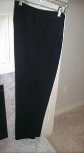 ST. JOHN BASICS Black Santana Wool and Rayon Pants - 6 - Picture 1 of 8