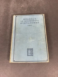Moliere’s Le Bourgeois Gentilhomme Levi Book, 1929 - Picture 1 of 8