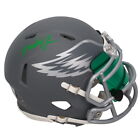 Randall Cunningham Autographed Eagles Slate Mini Speed Helmet w/ Visor Beckett
