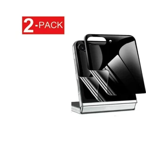 Privacy Anti-Spy Full Coverage Screen Protector for Samsung Galaxy Z Flip 5 5G - Picture 1 of 6