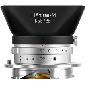 TTArtisan 28mm F5.6 Wide Angle MF Full Frame Lens for Leica M-mount M9p M10 M7 - Picture 1 of 9