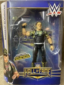 WWE Elite Hall Of Fame Sargent Slaughter Mattel 2014 Target Exclusive RARE! - Photo 1/7