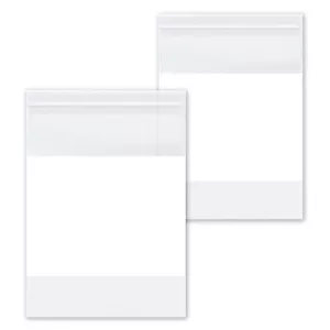 2000 5" x 10" Clear Reclosable Zip Seal Bags Plastic 2 Mil Lock Jewelry Zipper - Picture 1 of 5