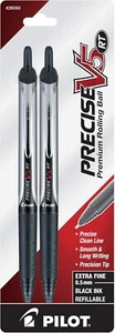 PILOT Precise V5 RT Refillable & Retractable Liquid Ink Rolling Ball Pens, Extra - Picture 1 of 5