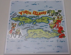 VIRGIN ISLANDS WALL HANGING OR TRIVET - NEVER USED - Picture 1 of 3