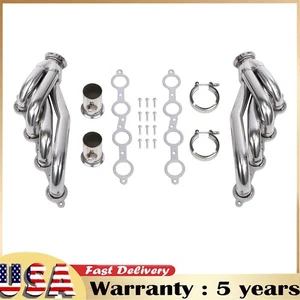 Truck Headers For LS series engine swaps Direct Fit GEARZAAR 2Pcs Replacement - Foto 1 di 19