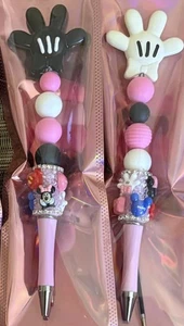 Disney Minnie Mouse Pen Pink Red Stocking Stuffer Gift Basket Journaling Pen - Picture 1 of 4