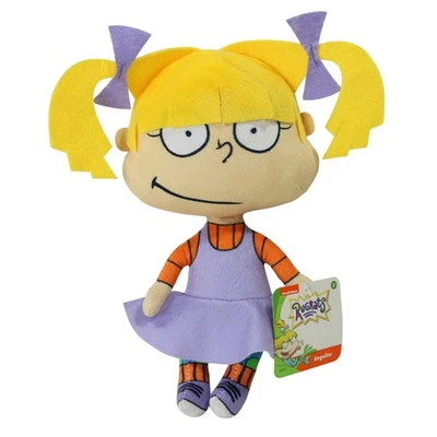 Muñeco de peluche Nickelodeon Rugrats Angelica juguete Just Play Viacom 2023 Foto 1 de 4