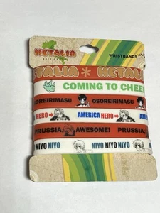 Lotto Braccialetti Vintage Hetalia NOS Braccialetti Osorerimasu Niyo RR1683 - Foto 1 di 3