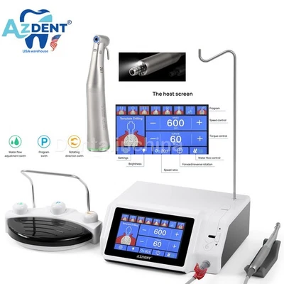 Sistema cirúrgico motor implante dental sem escova + peça de mão LED contra ângulo 20:1 - Imagem 1 de 4