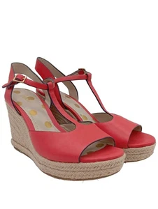 BODEN Sandalo a zeppa Donna Sandalo con tacco alto Taglia IT 39 rosso - Foto 1 di 5