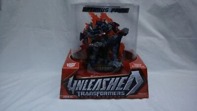 TRANSFORMERS MOVIE UNLEASHED TURNAROUNDS OPTIMUS PRIME 2007 DOUBLE SIDED NEW! - Image 1 of 4