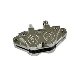 Performance Machine Moto Motorcycle 4-Piston 125x4RSPH Classic Caliper Chrome - Picture 1 of 1