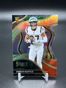 2023 Panini Select - Club Level Black & Red Prizm Die-Cut #253 Jordan Battle - Picture 1 of 2