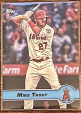 Mike Trout 2022 Topps UK Edition 1997-98 Merlin Premier Gold Redux #PG-3 Angels