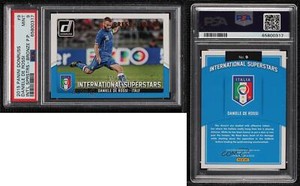2015 Donruss International Superstars Press Proof Bronze Daniele De Rossi PSA 9
